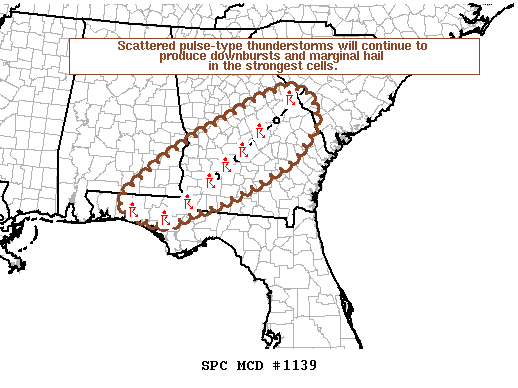Mesoscale Discussion 1139