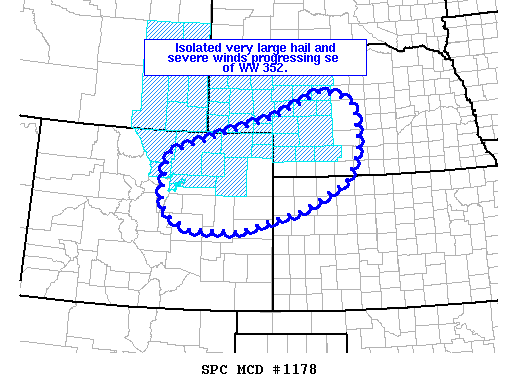 Mesoscale Discussion 1178