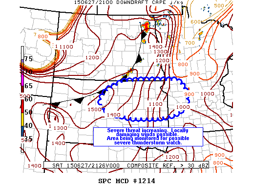 Mesoscale Discussion 1214