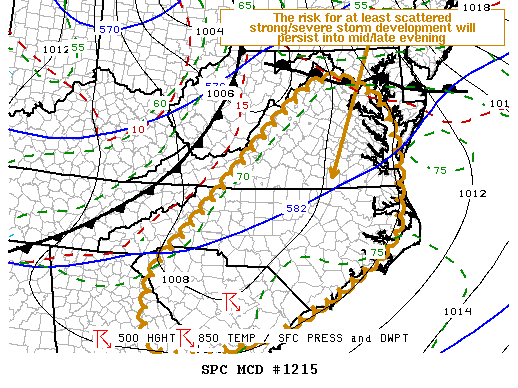 Mesoscale Discussion 1215