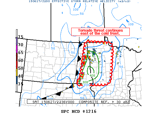 Mesoscale Discussion 1216