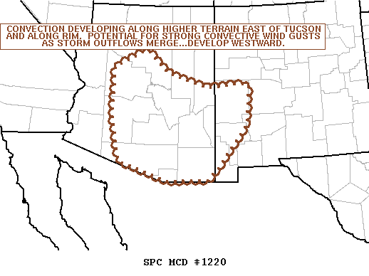 Mesoscale Discussion 1220