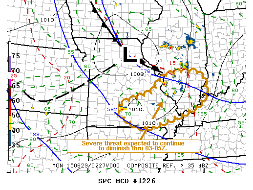 Mesoscale Discussion 1226