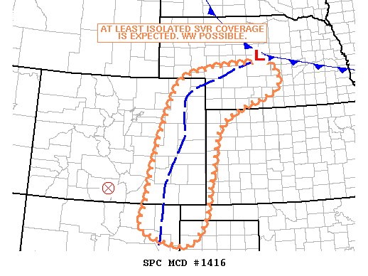Mesoscale Discussion 1416