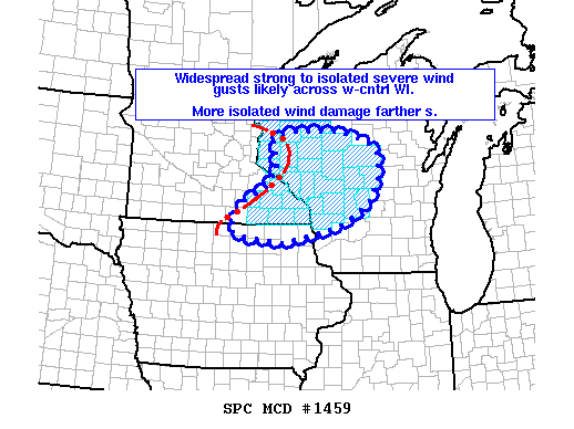 Mesoscale Discussion 1459