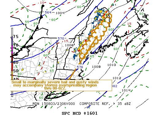 Mesoscale Discussion 1601