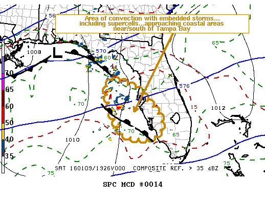 Mesoscale Discussion 14