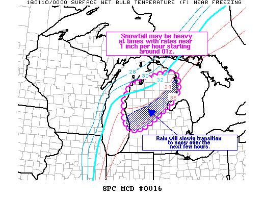 Mesoscale Discussion 16