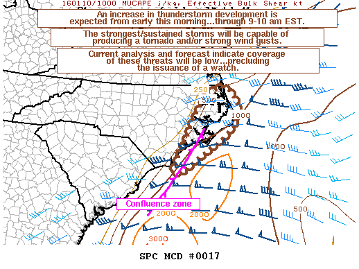 Mesoscale Discussion 17