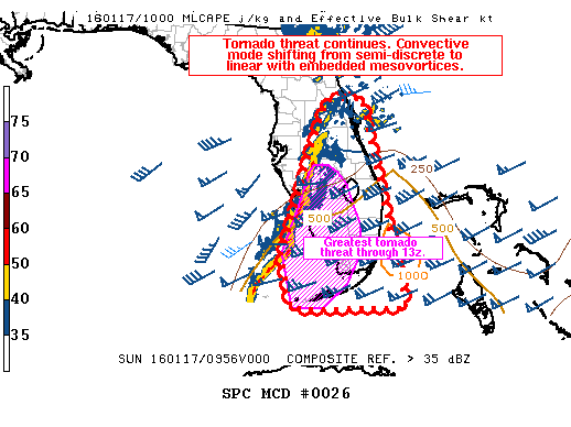 Mesoscale Discussion 26