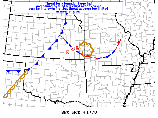 Mesoscale Discussion 1770