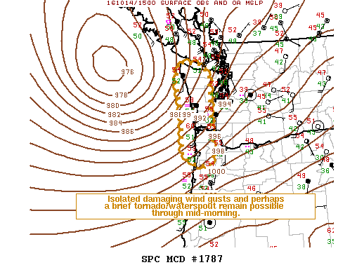 Mesoscale Discussion 1787