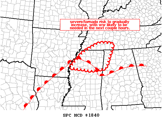 Mesoscale Discussion 1840