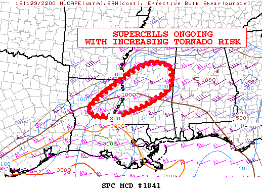 Mesoscale Discussion 1841