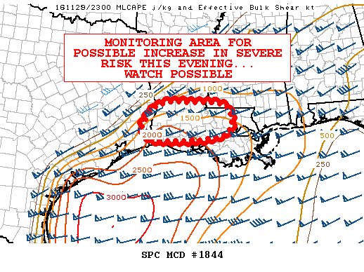 Mesoscale Discussion 1844