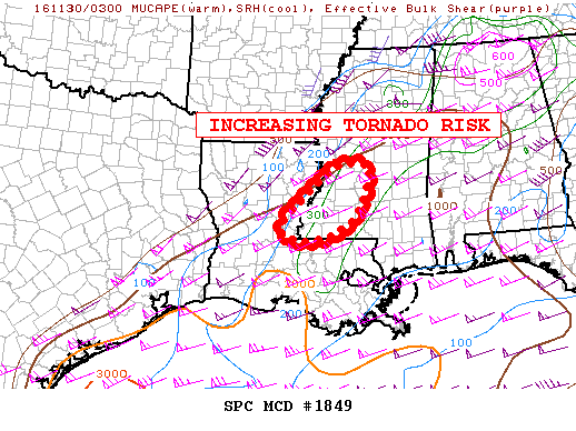 Mesoscale Discussion 1849