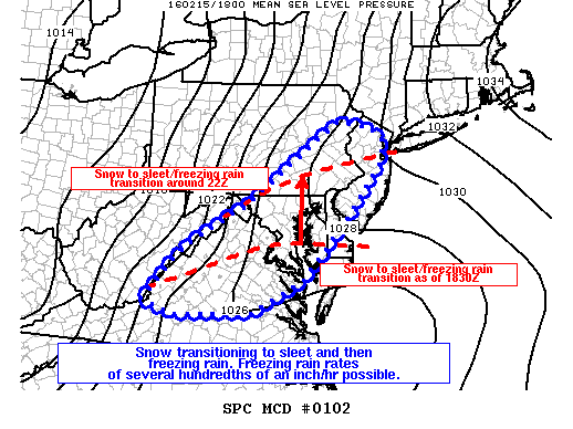 Mesoscale Discussion 102