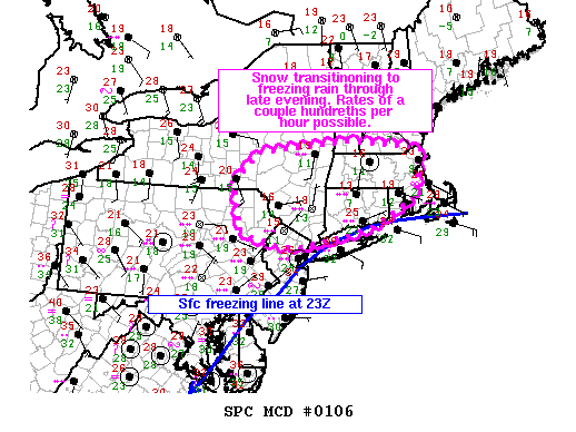 Mesoscale Discussion 106