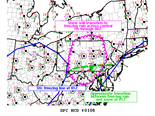 Mesoscale Discussion 108