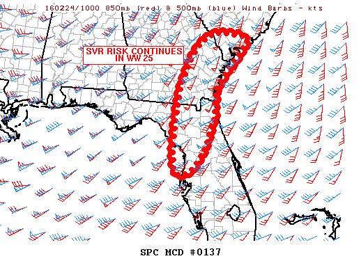 Mesoscale Discussion 137