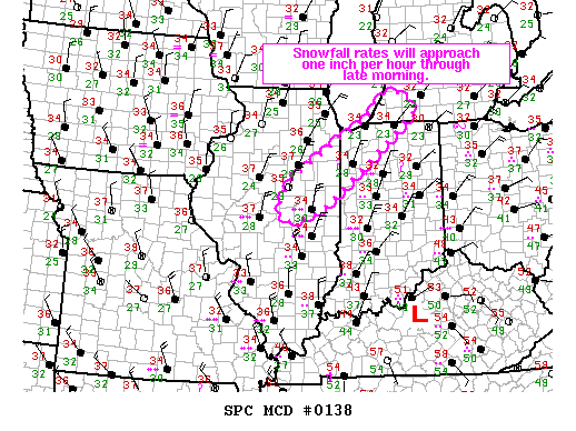 Mesoscale Discussion 138
