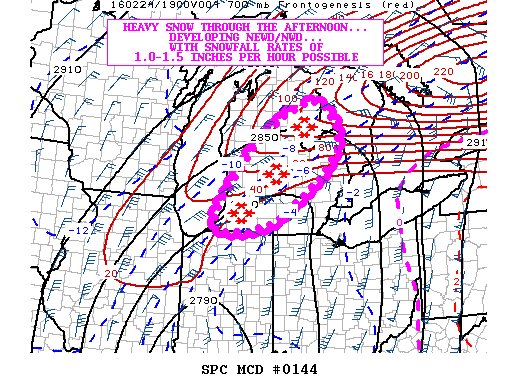 Mesoscale Discussion 144