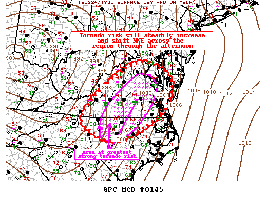Mesoscale Discussion 145