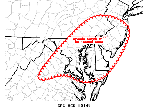 Mesoscale Discussion 149