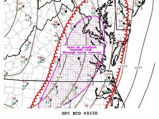 Mesoscale Discussion 150