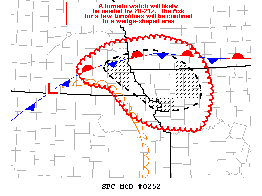 Mesoscale Discussion 252