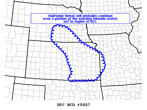 Mesoscale Discussion 467