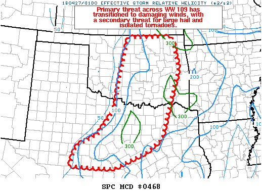 Mesoscale Discussion 468