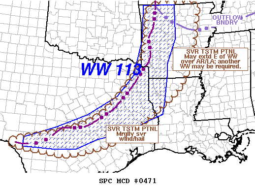 Mesoscale Discussion 471