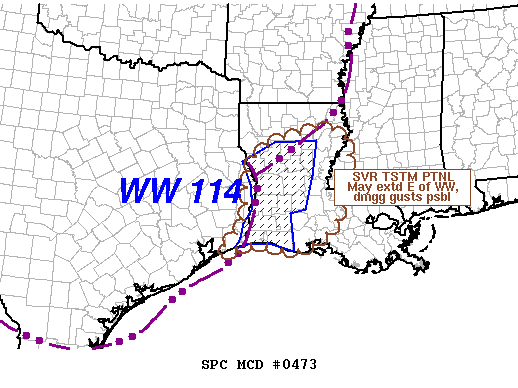 Mesoscale Discussion 473