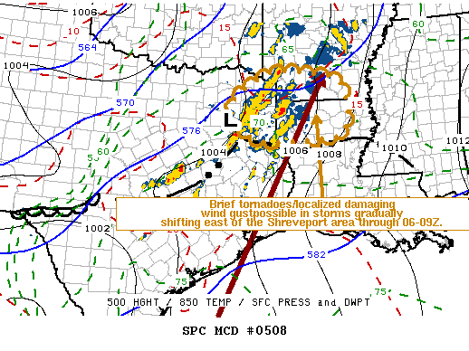 Mesoscale Discussion 508