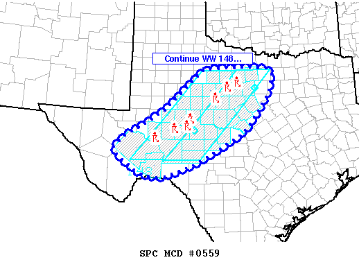 Mesoscale Discussion 559