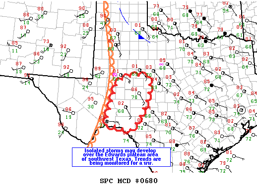 Mesoscale Discussion 680
