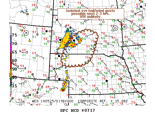 Mesoscale Discussion 717