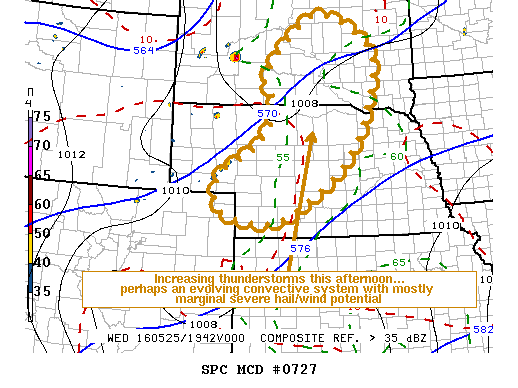 Mesoscale Discussion 727