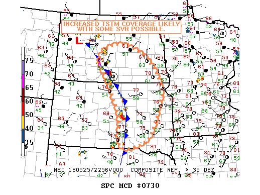 Mesoscale Discussion 730