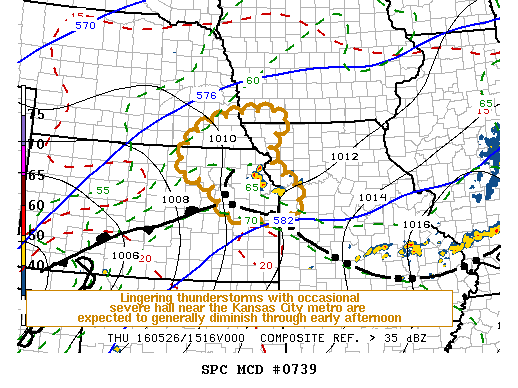 Mesoscale Discussion 739