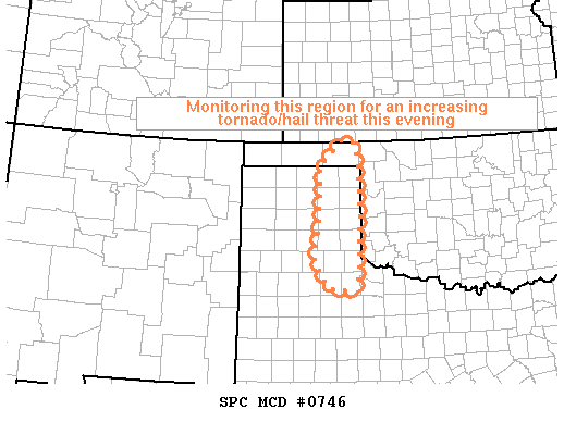 Mesoscale Discussion 746