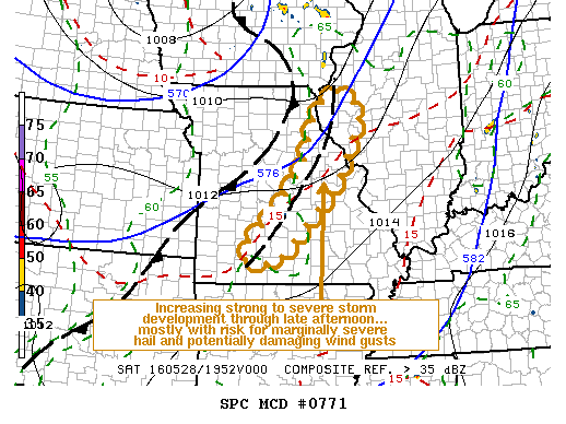 Mesoscale Discussion 771