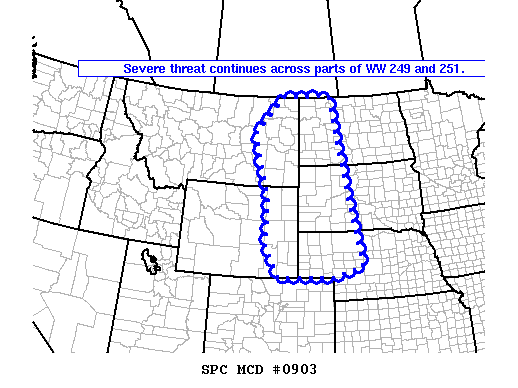 Mesoscale Discussion 903