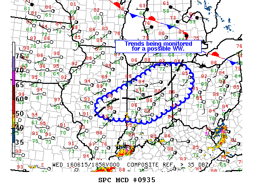 Mesoscale Discussion 935