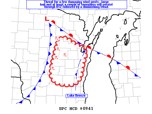 Mesoscale Discussion 941