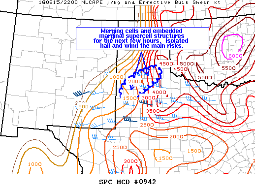 Mesoscale Discussion 942