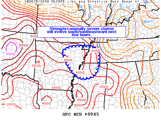 Mesoscale Discussion 945
