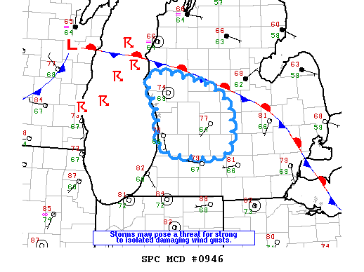Mesoscale Discussion 946