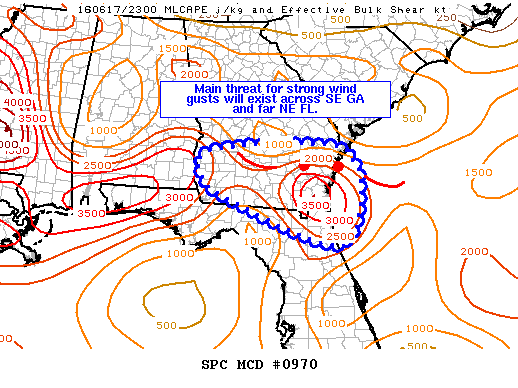 Mesoscale Discussion 970